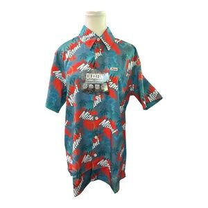 Dixxon “The Vice” Miami Button-Up Shirt – Size Small – NWT